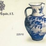 JARRA CLÁSICA MONTERÍA AZUL Y BLANCO 45 CMS