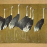 CUADRO CIGÜEÑAS 110X54