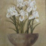 CUADRO CUENCO FLOR 61X46