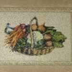 CUADRO CESTO ZANAHORIAS 24X33