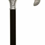 BASTÓN PASEO, ALPACA PLATEADA