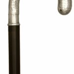 BASTÓN PASEO ALPACA PLATEADA