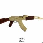 Replica Fusil de asalto AK 47 en dorado