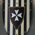 Escudo madera 'Caballeros Hospitalarios'