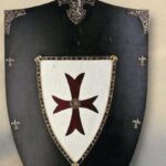 Escudo madera 'Cruzados'