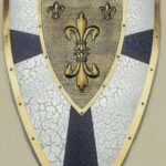 Escudo metal decorado 'Carlo Magno Decorado'