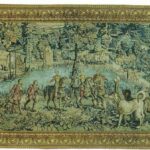 Tapiz 'Rendez-Vous de Chasse' (CON BORDE)