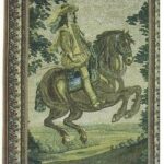 Tapiz  'Le Manege Royal' con borde