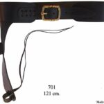 CANANA DE PIEL PARA RIFLE 'MARES LEG', CON BALAS