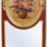 Espejo trumo flores.