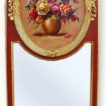 Espejo trumo flores.