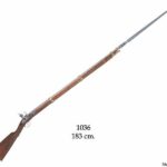 Fusil francés con bayoneta.