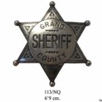 PLACA DE SHEFIFF GRAND COUNTY