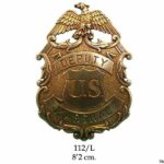 PLACA DE MARSHAL CON ÁGUILA