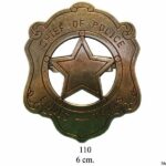 PLACA DE JEFE DE POLICÍA