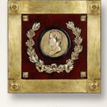 Cuadro moldura artesanal, Camafeo 'Augusto'