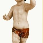 NIÑO SEMINARISTA TRAPO ROJO