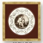 Cuadro moldura artesanal, Ángel paloma Dcha.