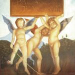 CUADRO OLEO 3 ANGELES