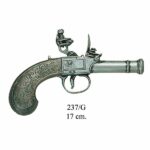 PISTOLA DE CHISPA, INGLATERRA S.XVIII
