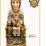VIRGEN ROMANICA. Medida 28X11X7