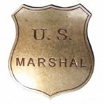 PLACA DE U.S MARSHAL