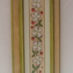 MARCO VERDE LAZO FLORES Y MORAS       68X30