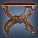 Banqueta madera haya