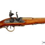 PISTOLA DE CHISPA PIRATA, S.XVIII