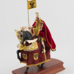 Armadura a Caballo, Barbarroja, Amarillo, rojo con capa