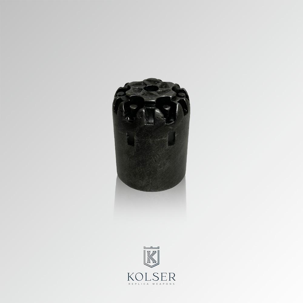 1046 O TAMBOR EXTRA NEGRO ENVEJECIDO TAMBOR EXTRA RÉPLICA REMINGTON 1858 – Avancarga NEGRO VIEJO - Imagen 1