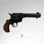 RÉPLICA REVÓLVER THUNDERER LATÓN+NEGRO.IMIT.CACHAS DE MADERA.