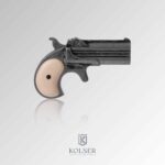 RÉPLICA DERRINGER MOD.95 GRIS ENVEJECIDO.CACHAS MARFIL.